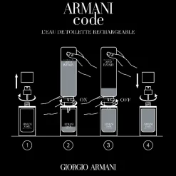 Armani Rechargeables|Eau De Toilette|- Code - Eau de Toilette Rechargeable
