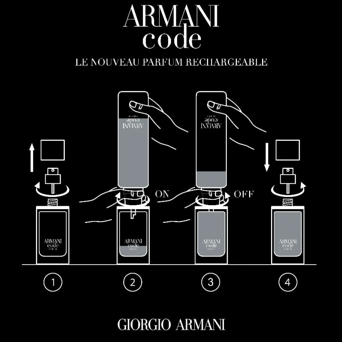 Armani Rechargeables|Eau De Parfum|- Code - Parfum Rechargeable