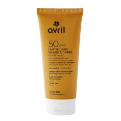 Avril Crème Solaire Corps|Crème Solaire Visage|- Lait Solaire SPF50 - 100ml