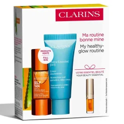Clarins Pour Elle|Autobronzant|- Coffret Addition Concentré Eclat