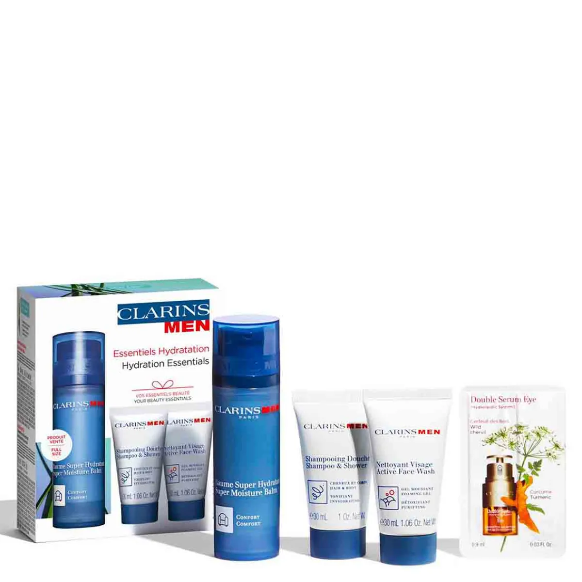 Clarins Pour Lui|Crème Visage|- Coffret Men - Baume Super Hydratant