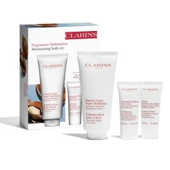Clarins Pour Elle|Coffrets Soins Du Visage|- Coffret Programme Hydratation corps