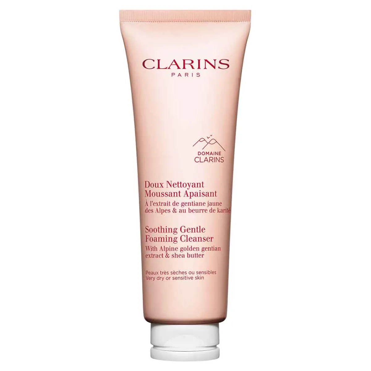 Clarins Nettoyant|- Doux Nettoyant Moussant Apaisant - Peaux très sèches ou sensibles 125 ml