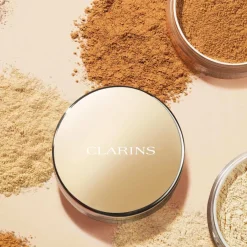 Clarins Poudre Matifiante|- Ever Matte Poudre libre matifiante infusée au lait de pêcher