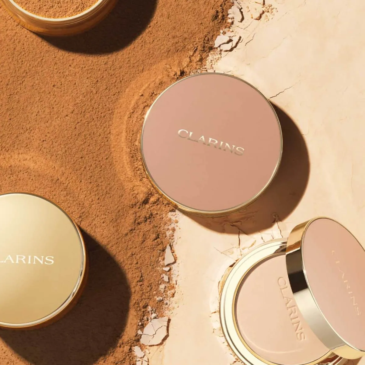 Clarins Poudre Matifiante|- Ever Matte Poudre compacte matifiante