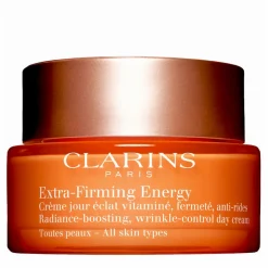 Clarins Soin Anti-Âge|Crème Anti-Âge|- Extra-Firming Energy - Crème jour éclat vitaminé, fermeté, anti-rides 50 ml