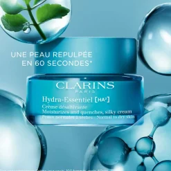 Clarins Hydratant Visage|- Hydra-Essentiel [HA²] - Crème Hydratante Peaux normales à sèches 50 ml