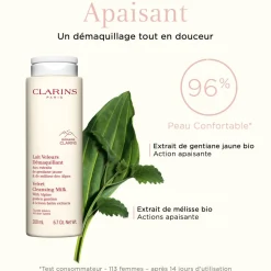 Clarins Démaquillant|- Lait Velours démaquillant - Toutes peaux