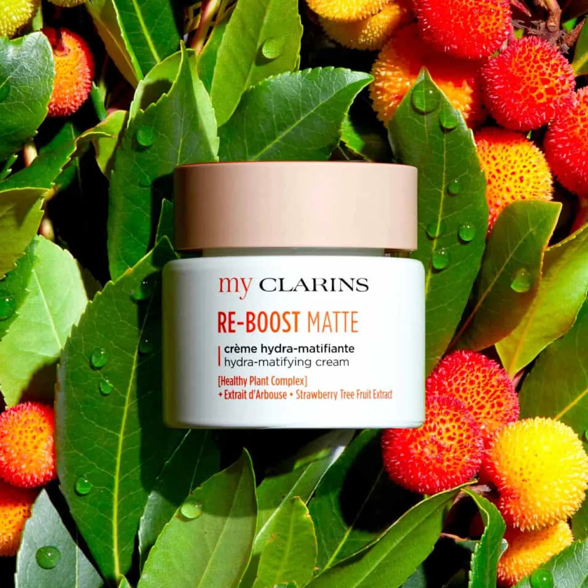Clarins Soin Anti-Tâches|Soin Spécifique|- my RE-BOOST MATTE Crème hydra-matifiante - Peaux mixtes à grasses 50 ml