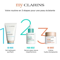 Clarins Nettoyant|- my RE-MOVE Gel nettoyant purifiant 125 ml