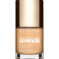 Clarins Fond De Teint|- Skin Illusion Velvet - Fond de Teint Mat Naturel & Hydratation