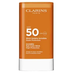 Clarins Crème Solaire Visage|Protection Solaire|- SUNCARE Stick Solaire Invisible SPF50 Haute Protection 17 g