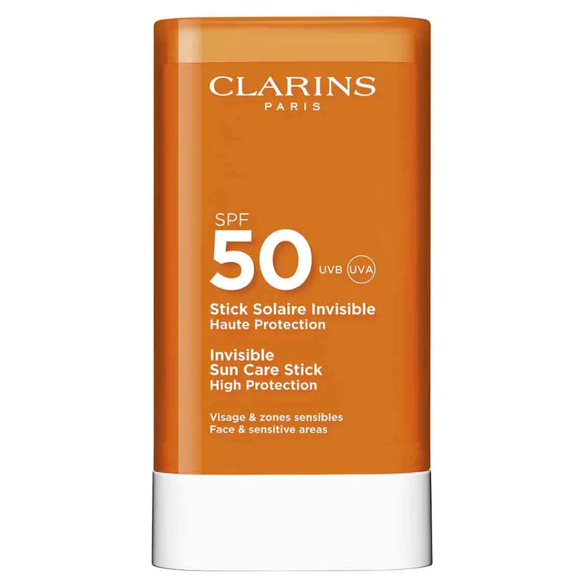 Clarins Crème Solaire Visage|Protection Solaire|- SUNCARE Stick Solaire Invisible SPF50 Haute Protection 17 g