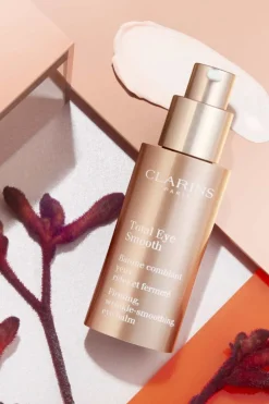 Clarins Soin Anti-Âge|Soin Spécifique|- Total Eye Smooth - Baume comblant yeux rides et fermeté