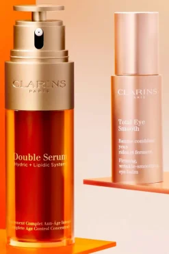Clarins Soin Anti-Âge|Soin Spécifique|- Total Eye Smooth - Baume comblant yeux rides et fermeté