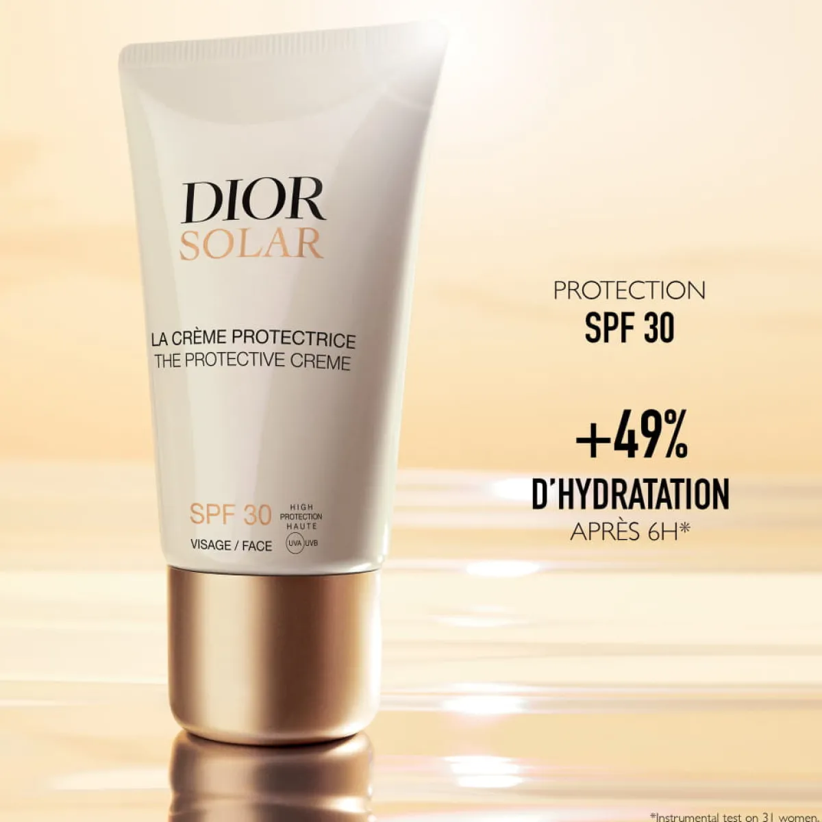 Dior Crème Solaire Visage|Protection Solaire|- Solar - La Crème Protectrice Visage SPF 30 Crème solaire visage haute protection 50 ml