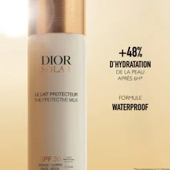 Dior Crème Solaire Corps|Protection Solaire|- Solar - Le Lait Protecteur Visage et Corps SPF 30 Lait solaire - haute protection 125 ml