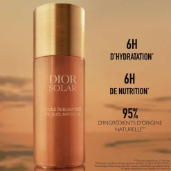 Dior Après Soleil|Huile Corps|- Solar - L'Huile Sublimatrice Huile corps, visage et cheveux - huile perfectrice d'éclat 125 ml