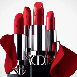 Dior Rouge À Lèvres|Recharges De Maquillage|- Rouge La recharge - Recharge de rouge à lèvres aux 4 finis couture: satin, mat, métallique & velours
