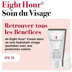 Elizabeth Arden Maquillage Solaire|Hydratant Visage|- Eight Hour - Fluide Protecteur Hydratation Intensive Visage SPF15 50 ml