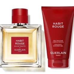 Guerlain Pour Lui|Coffrets Homme|- Coffret Habit Rouge - Eau de Toilette 100ml + Gel Douche