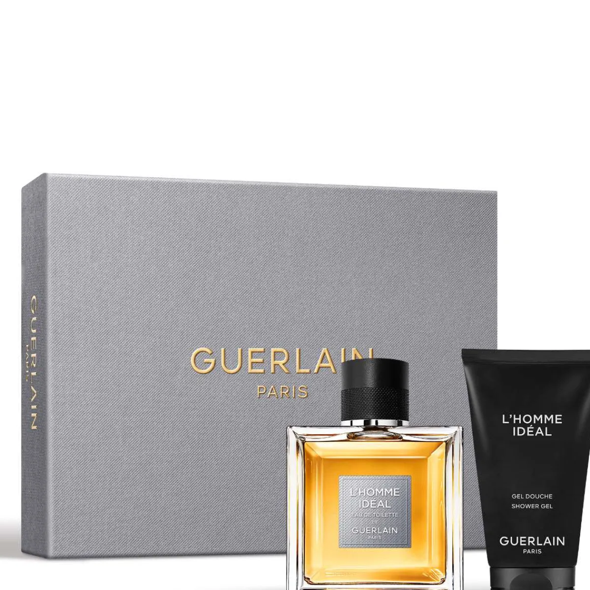 Guerlain Pour Lui|Coffrets Homme|- Coffret L'homme Idéal - Eau de Toilette 100ml + Gel Douche