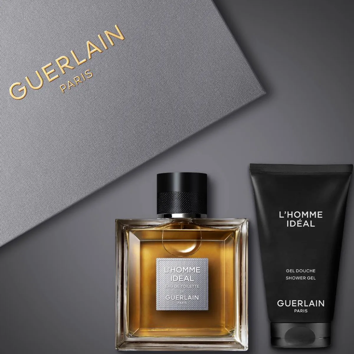 Guerlain Pour Lui|Coffrets Homme|- Coffret L'homme Idéal - Eau de Toilette 100ml + Gel Douche