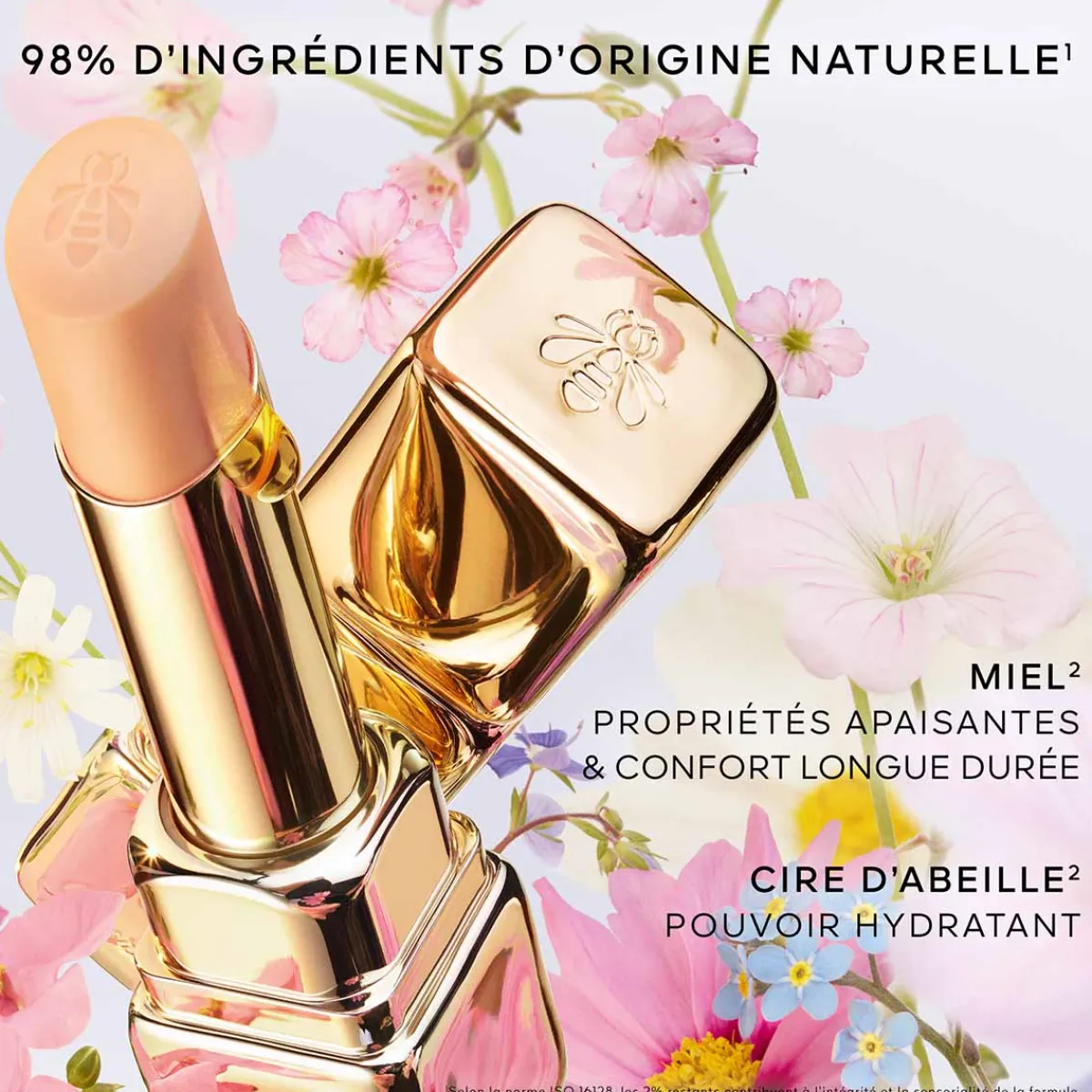 Guerlain Soin Des Lèvres|- KissKiss Bee Lift - Base soin sublimatrice 95% d'origine naturelle