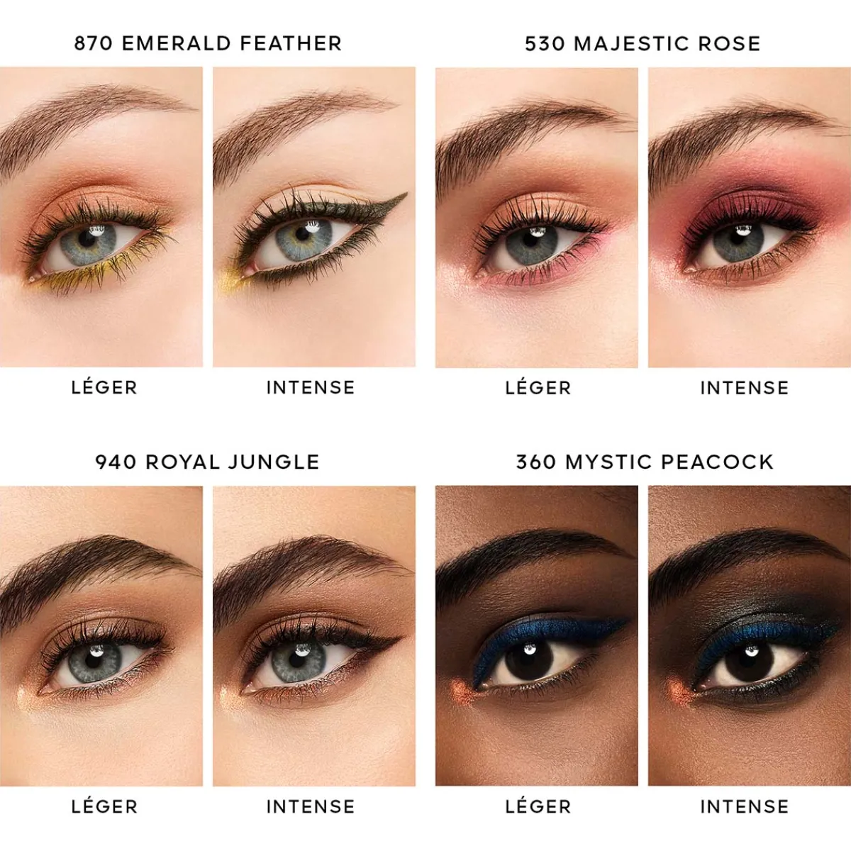 Guerlain Fard À Paupières|Coffrets Maquillages Et Palettes|- Ombres G - Ombres à Paupières 4 Couleurs