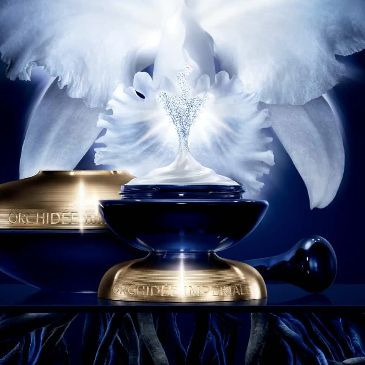 Guerlain Soin Spécifique|Recharges De Soin Visage|- Orchidée Impériale - La Crème Yeux Concentré Moléculaire Rechargeable