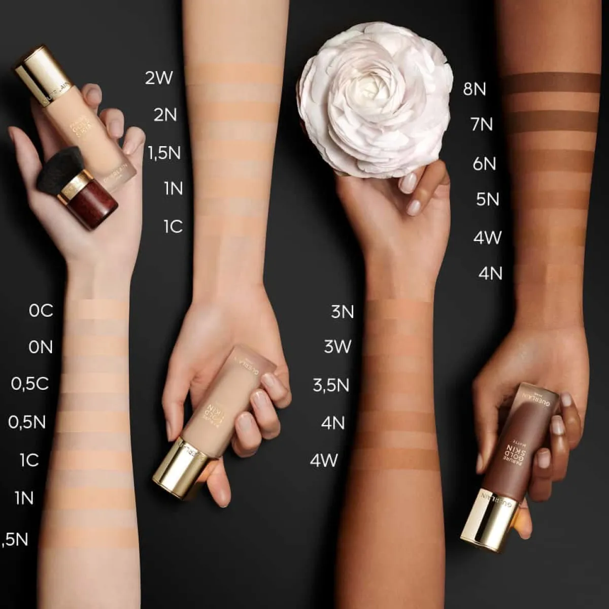 Guerlain Fond De Teint|- Parure Gold Skin Matte - Fond de teint haute perfection sans transfert