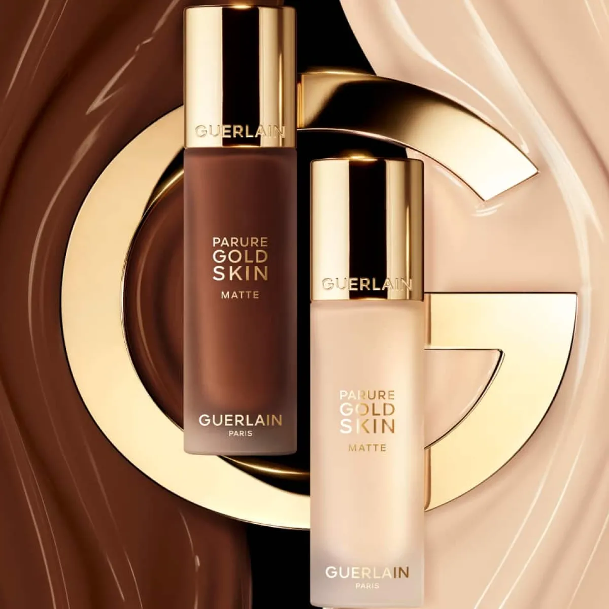 Guerlain Fond De Teint|- Parure Gold Skin Matte - Fond de teint haute perfection sans transfert