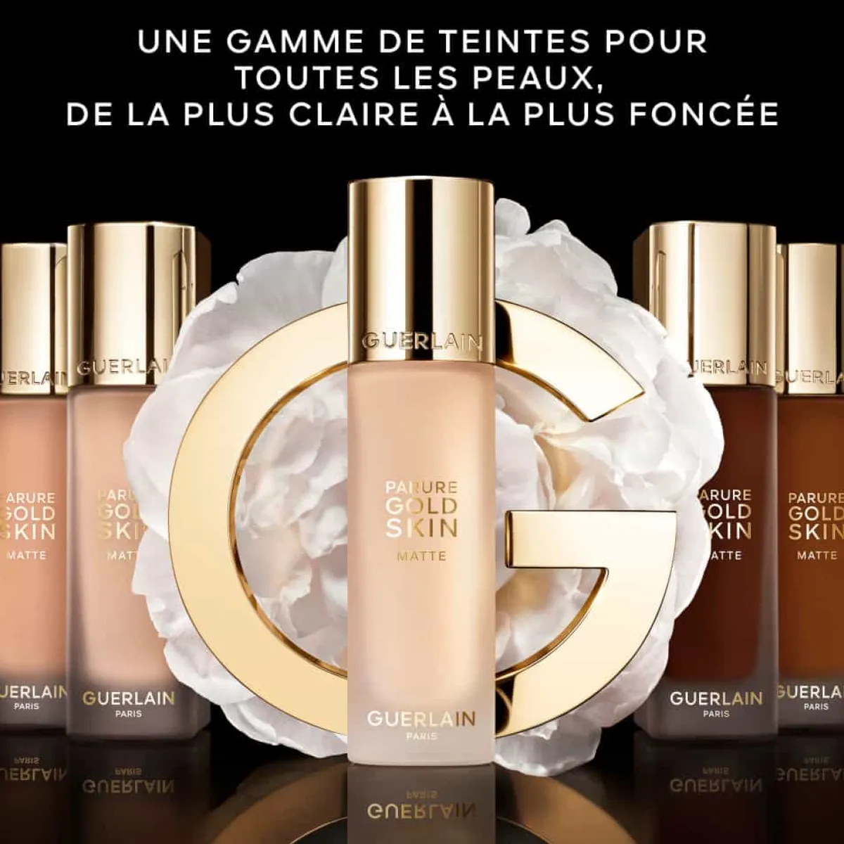 Guerlain Fond De Teint|- Parure Gold Skin Matte - Fond de teint haute perfection sans transfert