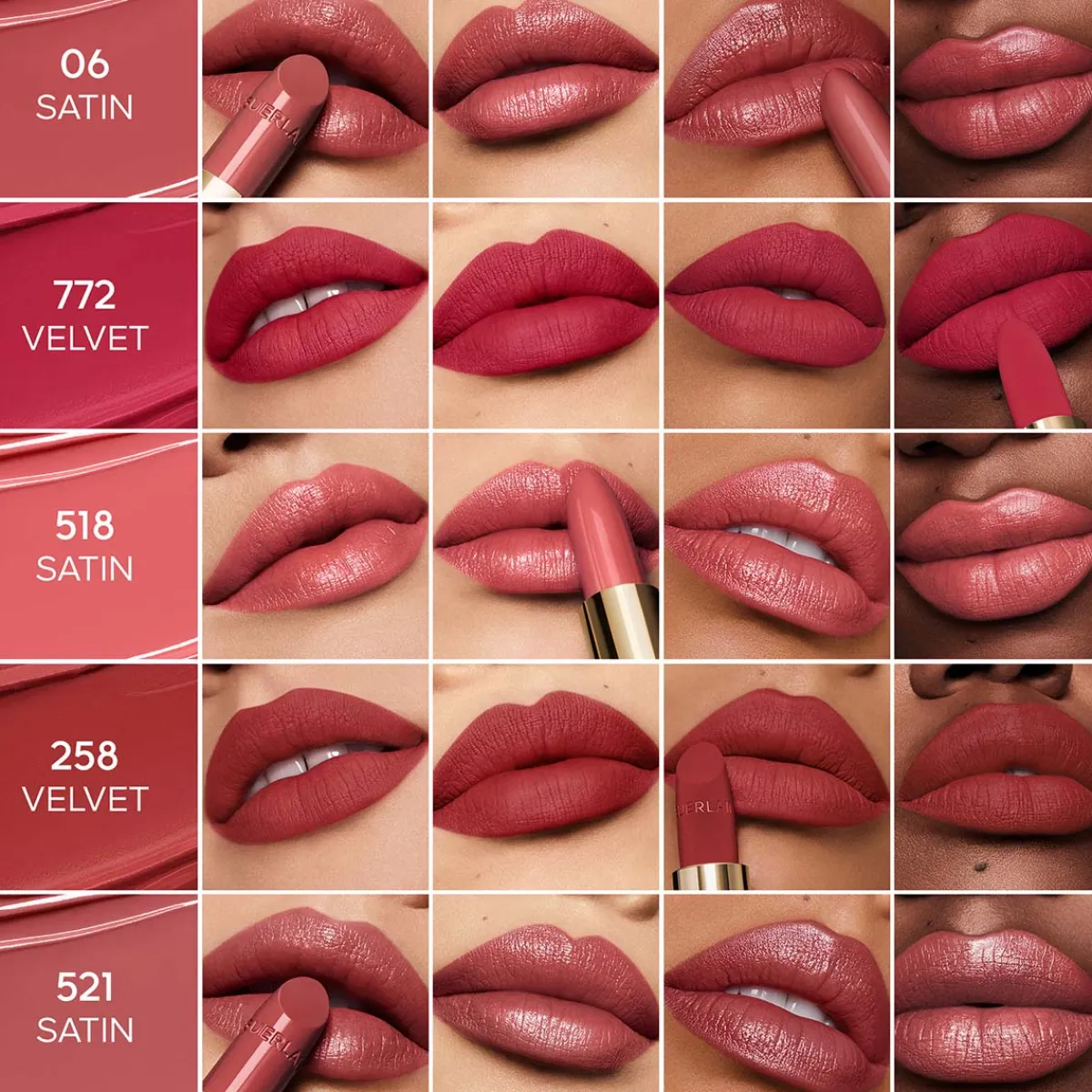 Guerlain Rouge À Lèvres|Recharges De Maquillage|- ROUGE G personnalisé - Recharge rouge à lèvres