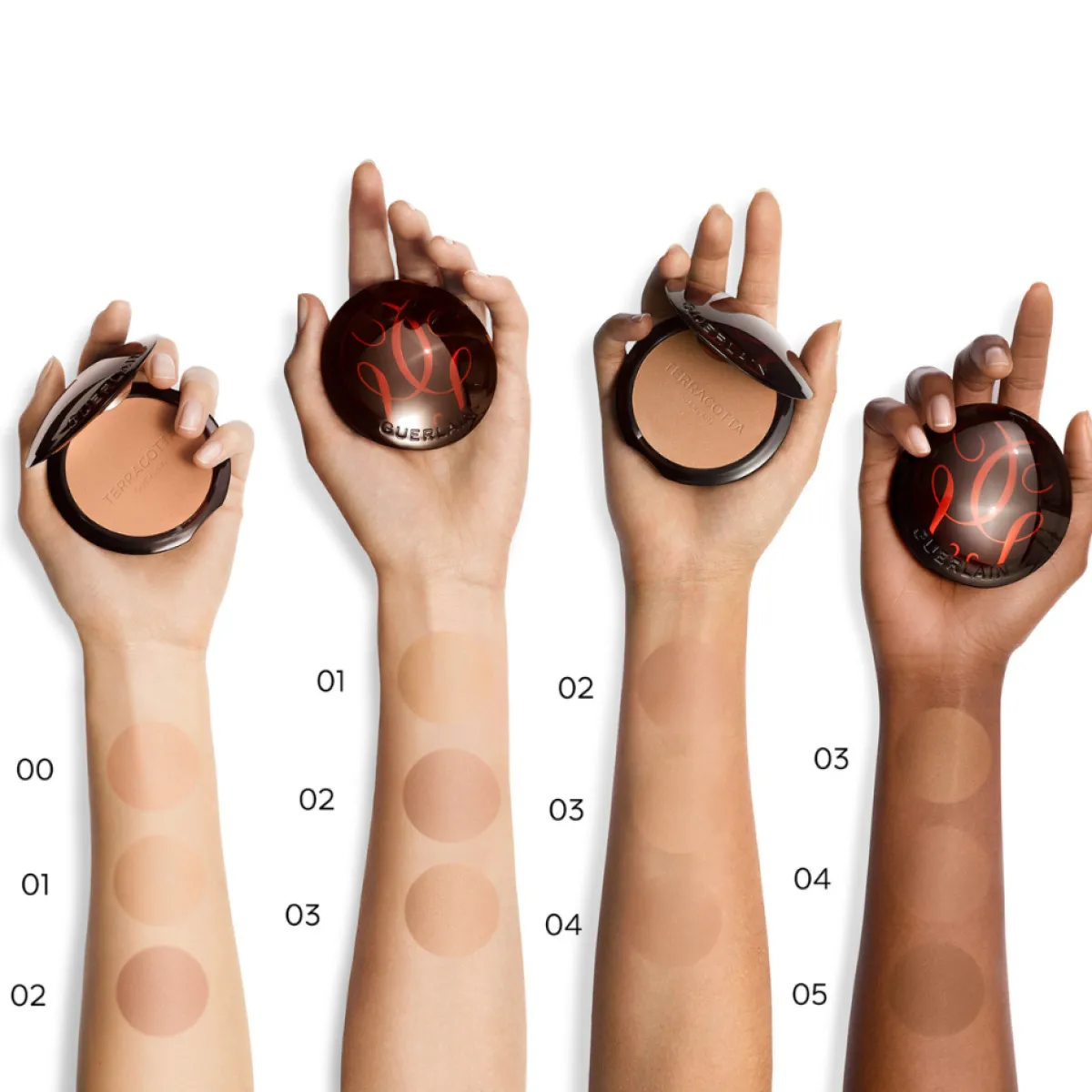 Guerlain Poudre Soleil|Recharges De Maquillage|- Terracotta La Poudre Bronzante 96% d'ingrédients d'origine naturelle Recharge