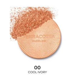 Guerlain Poudre Soleil|Highlighter|- Terracotta Luminizer - La Poudre Enlumineur - 96% d'ingrédients d'origine naturelle Éclat scintillant & doré