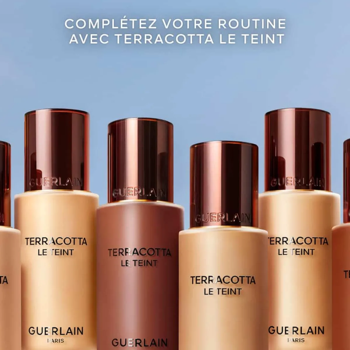 Guerlain Poudre Soleil|Highlighter|- Terracotta Luminizer - La Poudre Enlumineur - 96% d'ingrédients d'origine naturelle Éclat scintillant & doré