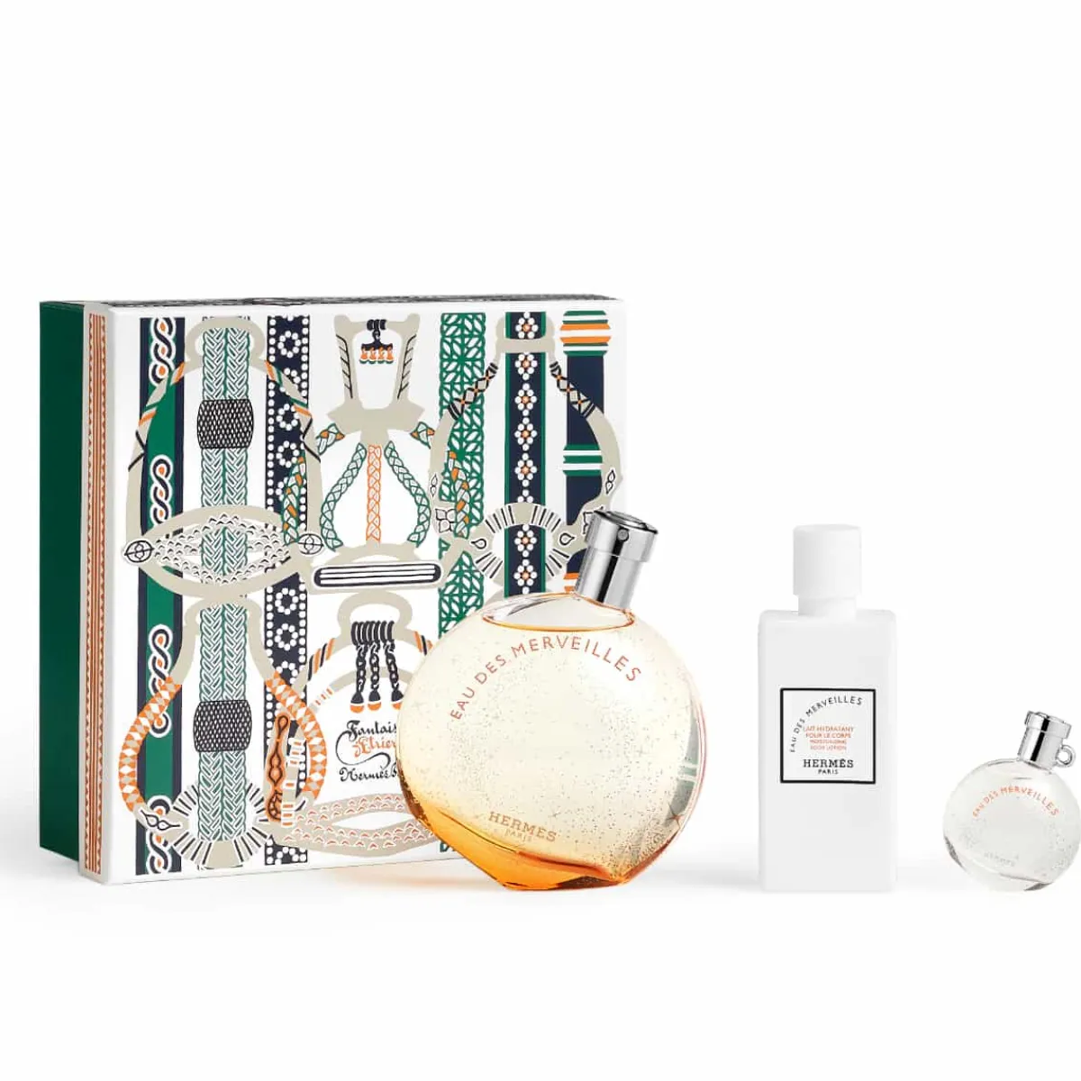Hermès Pour Elle|- Coffret Eau des Merveilles - Eau de Toilette 100 ml + 2 produits