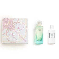 Hermès Pour Lui|Pour Elle|- Coffret Un Jardin sur le Nil EDT 100ml + Lait Corps 80ml