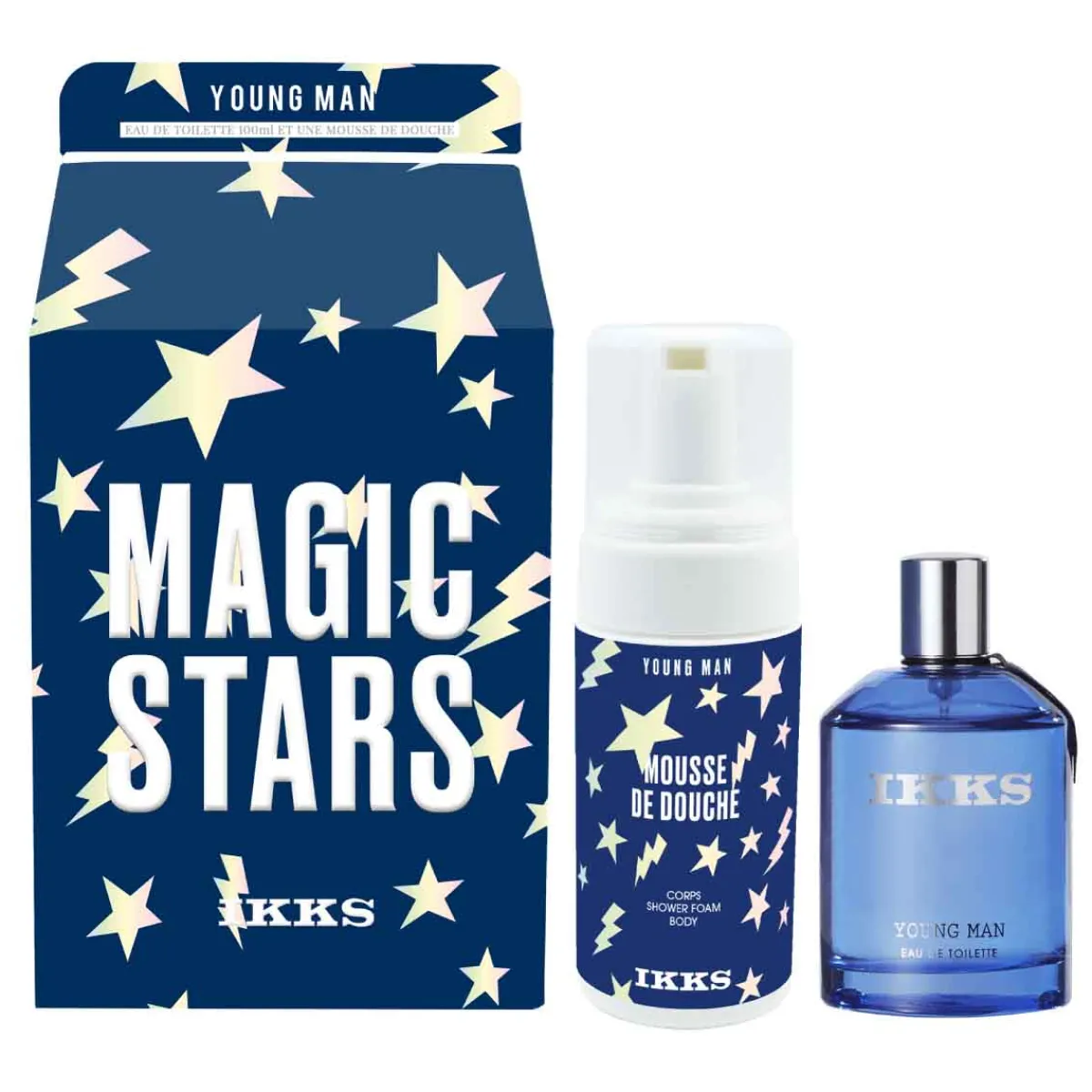 IKKS Pour Enfant|Garçon|- Coffret Young Man Magic Stars