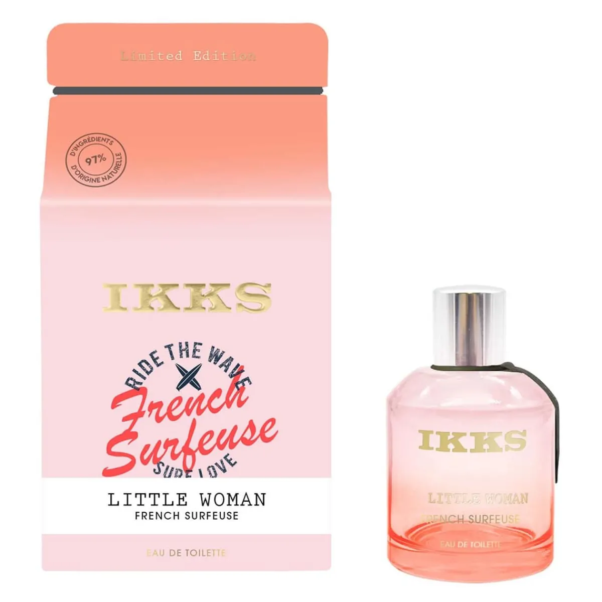 IKKS Fille|- Little Woman French Surfeuse - Eau de Toilette Vaporisateur 50 ml