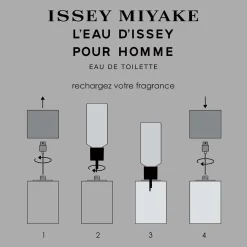 Issey Miyake Recharges De Parfums|- L'Eau d'Issey pour Homme - Eau de Toilette - Recharge 150 ml