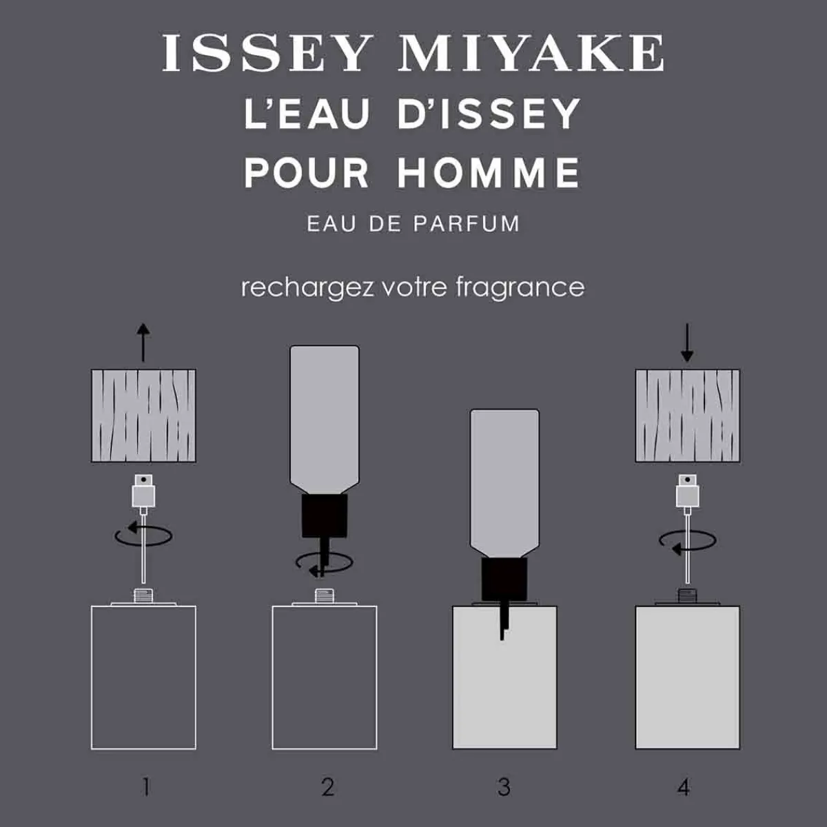 Issey Miyake Recharges De Parfums|- L'Eau d'Issey pour Homme Intense Recharge 150 ml