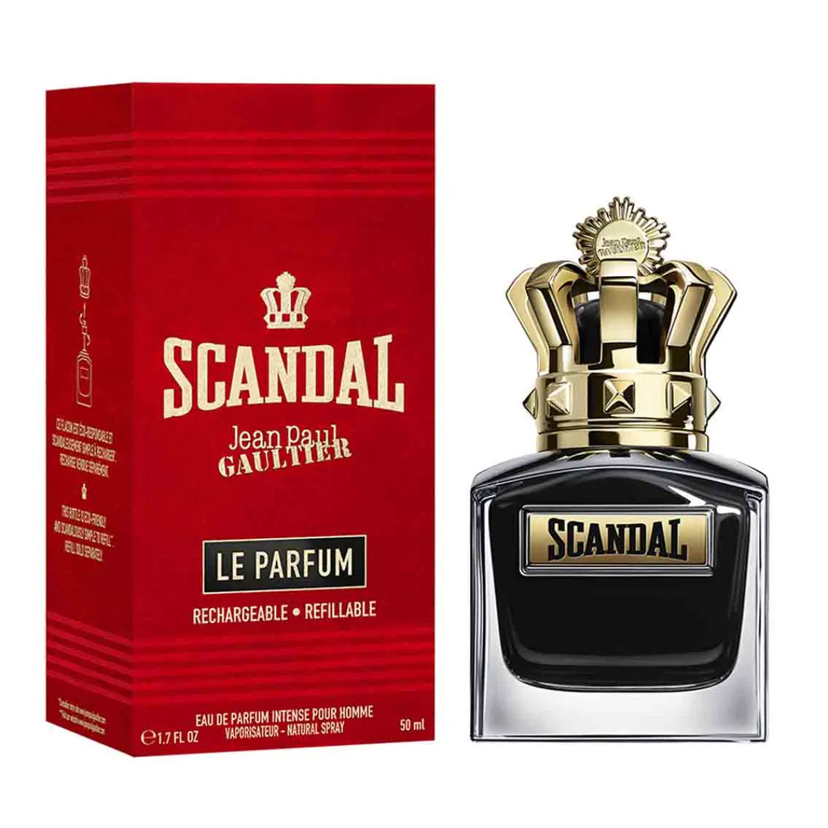 Jean Paul Gaultier Parfums Vegan|Rechargeables|- Scandal Homme Le Parfum - Eau de Parfum