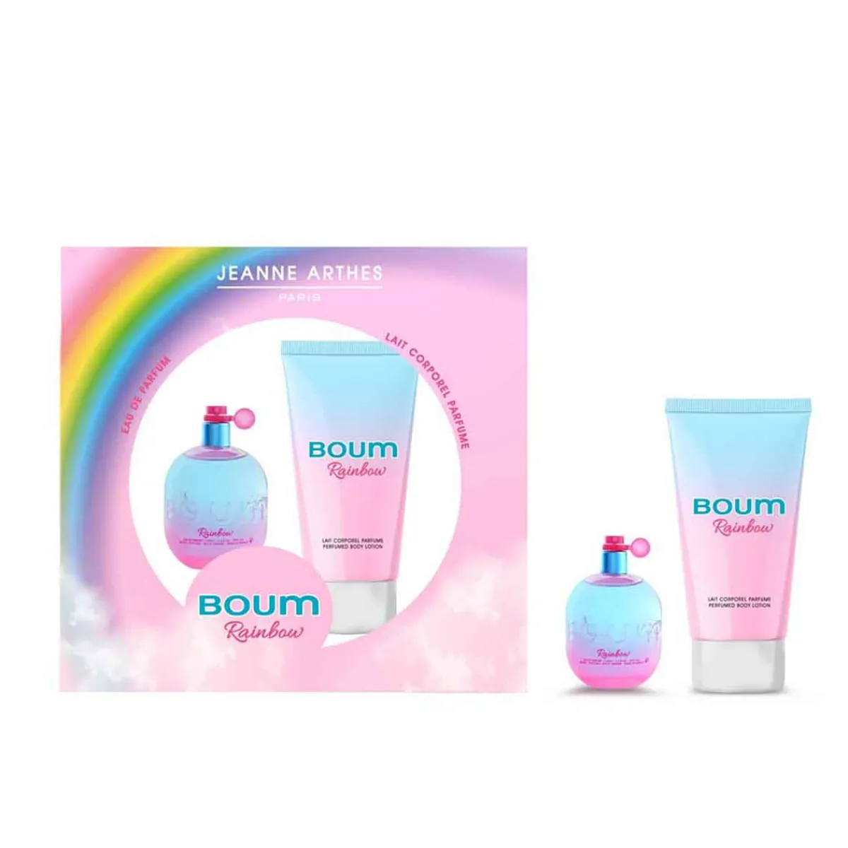 Jeanne Arthes Pour Elle|- BOUM RAINBOW NEW EDP 100ML + LAIT CORPS 150ML