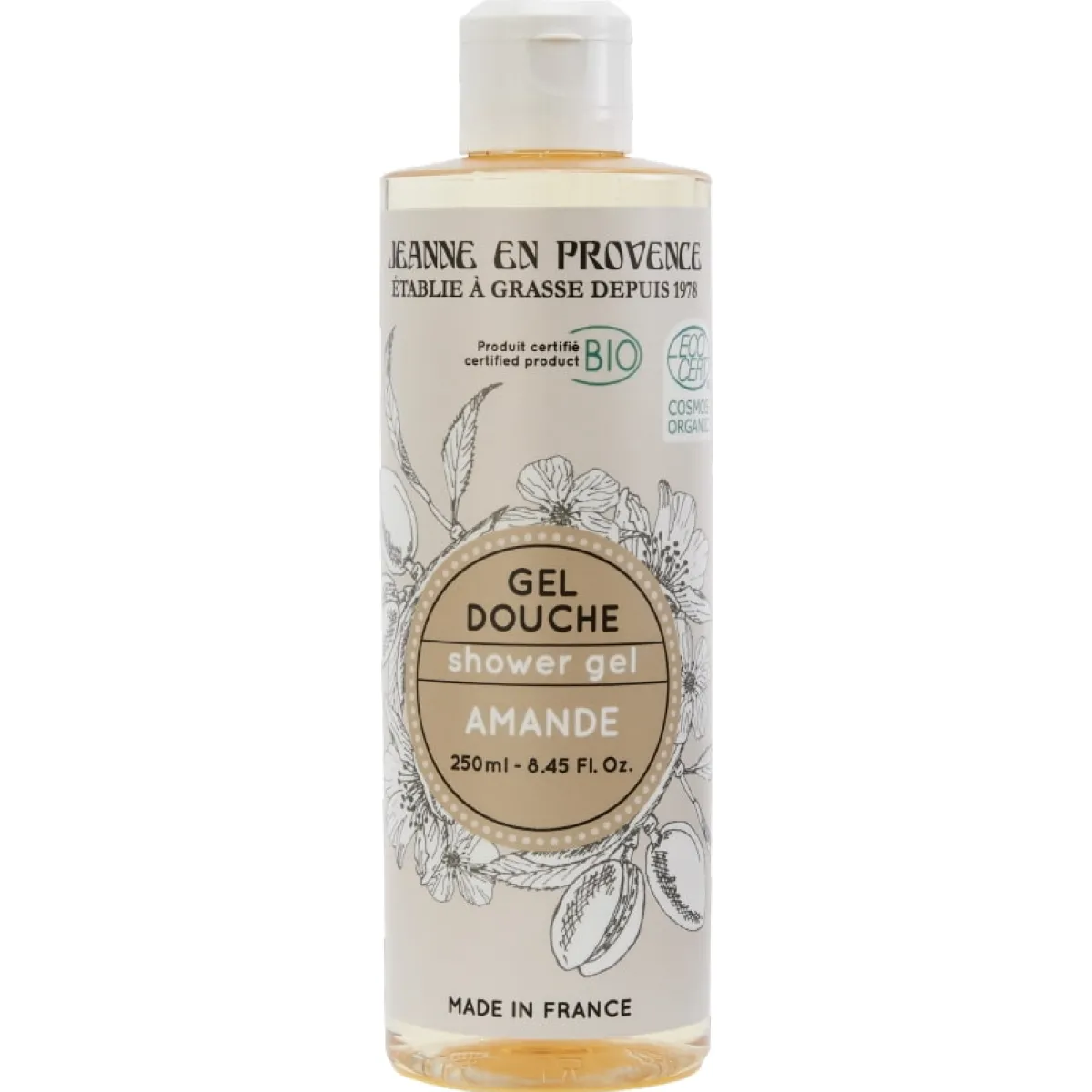 Jeanne en Provence Gel Douche|- Gel Douche Amande 250 ml