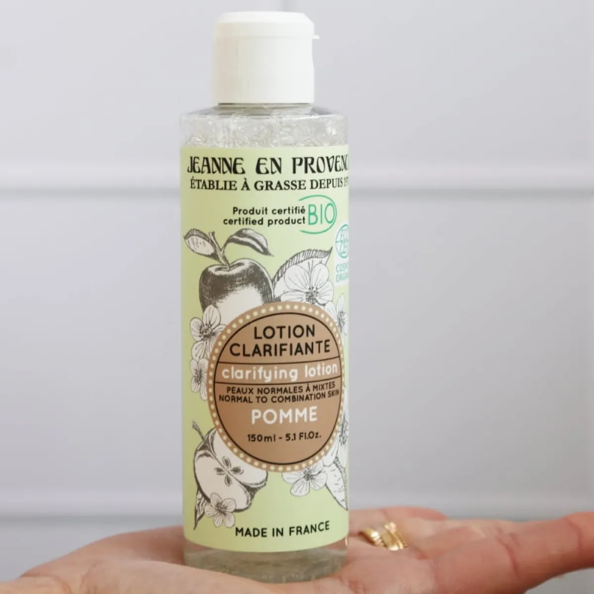 Jeanne en Provence Soin Éclat|Soin Spécifique|- Lotion Clarifiante Pomme 150 ml
