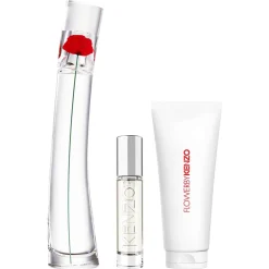 Kenzo Pour Elle|Eau De Parfum|- Coffret FLOWER BY Eau de Parfum 50ml + Vaporisateur de voyage 10ml + Lait corps 75ml