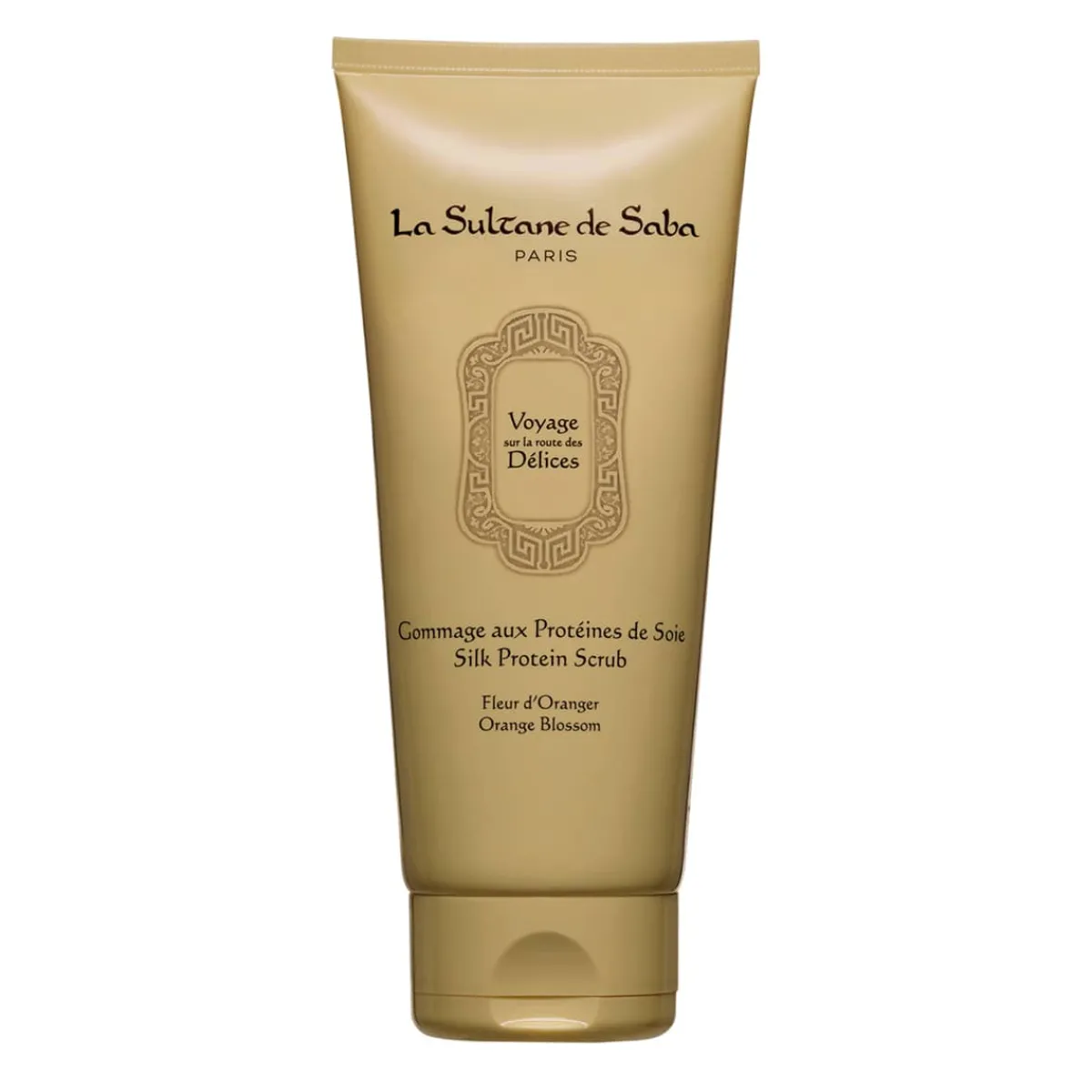 La Sultane de Saba Gommage Corps|- Gommage aux protéines de soie - Voyage sur la route des délices 200 ml
