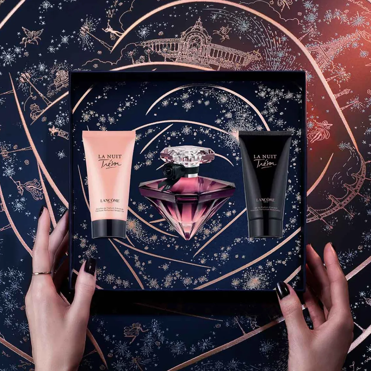 Lancôme Pour Elle|- Coffret La Nuit Trésor Eau de Parfum Edition Limitée de Noël